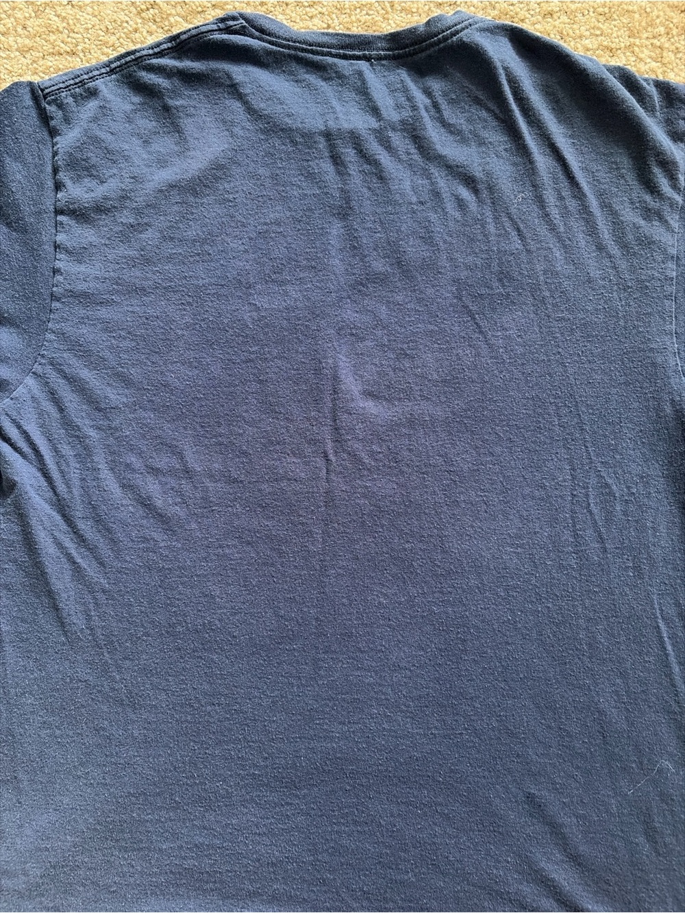 tek gear Men's Navy Short Sleeve Crew Tee